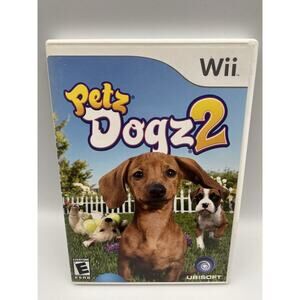 Petz: Dogz 2 (Nintendo Wii, 2007) - Complete With Manual - TESTED